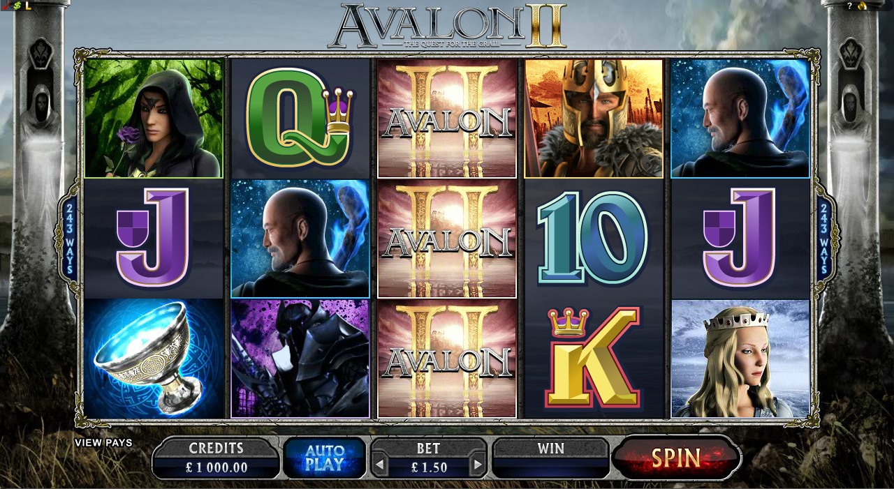 Begynn søken etter den hellige gral i Avalon II