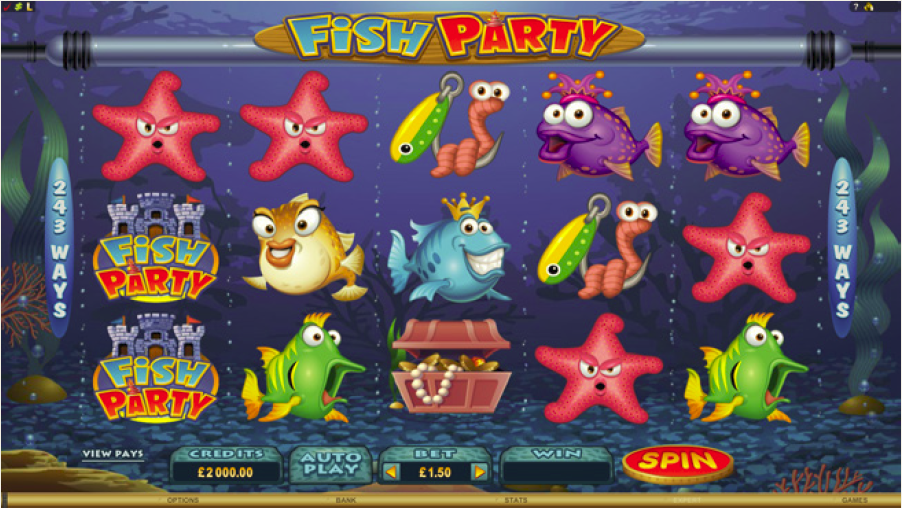 Ikke vær en torsk – bli med på spilleautomatisk moro på et Fish Party