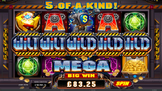 Microgaming lanserer ny spilleautomat med robot tema i juli