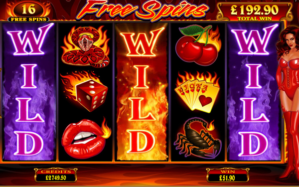 En brennende god spilleautomat å spille i oktober: Red Hot Devil